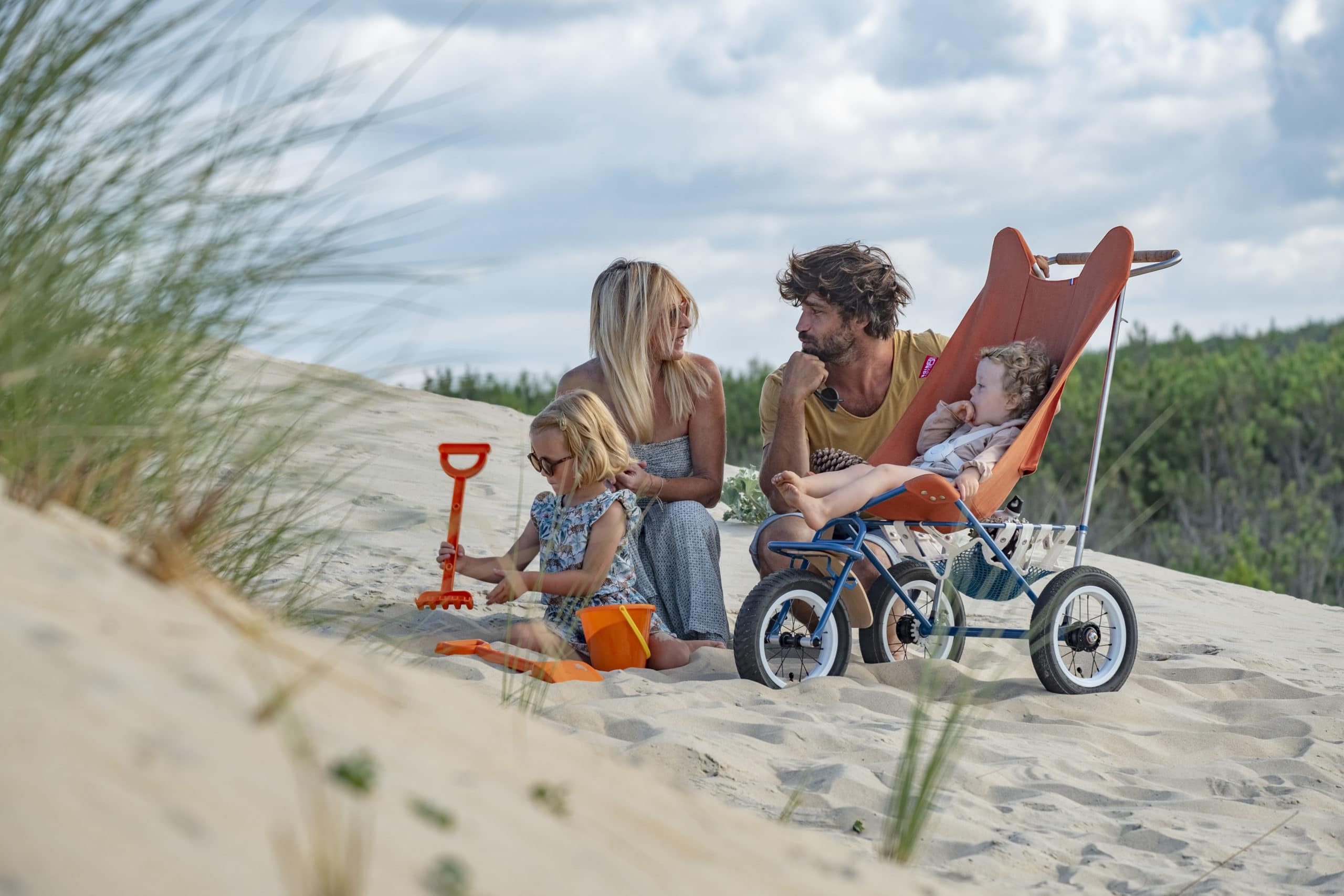 Sustainable stroller Made in France